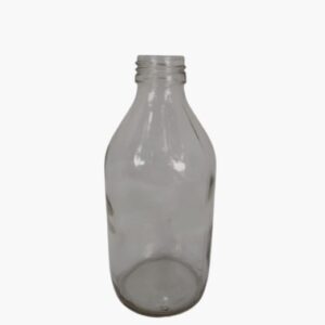 Botella vidrio 290cc + tapa plastica 28mm