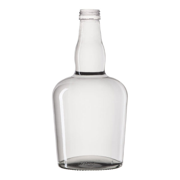 Botella vidrio Cherry blanca 750cc - Imagen 2